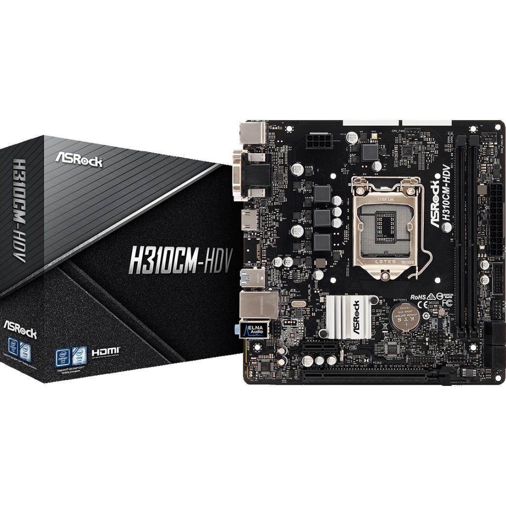 

Материнська плата ASRock H310CM-HDV