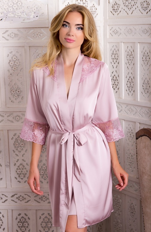 

Халат Fleur Lingerie ЖЕРАР  светло-лиловый (5625, Халат Fleur Lingerie ЖЕРАР 36 светло-лиловый (5625)