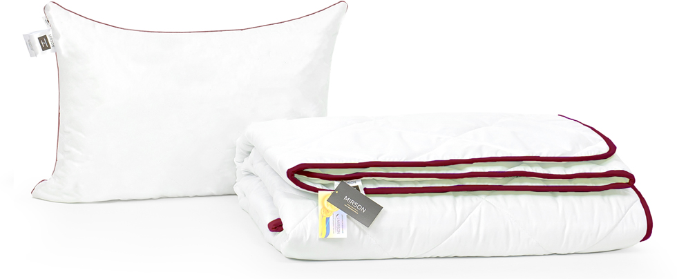 

Набор антиаллергенный MirSon 3M Thinsulatе Деми Deluxe №3011 одеяло 155х215 + подушка 50x70 упругая