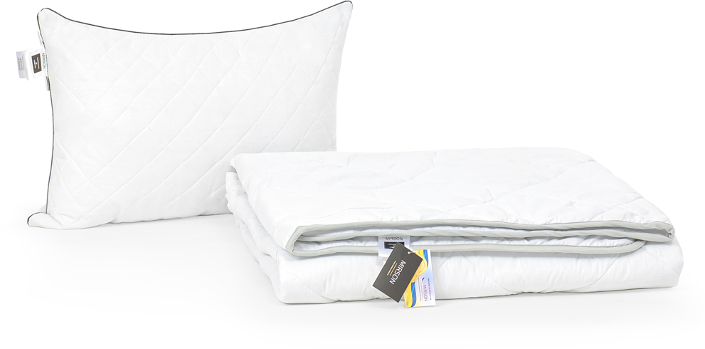 

Набор антиаллергенный MirSon 3M Thinsulatе Деми Royal Pearl №3071 одеяло 155х215 + подушка 50x70 упругая