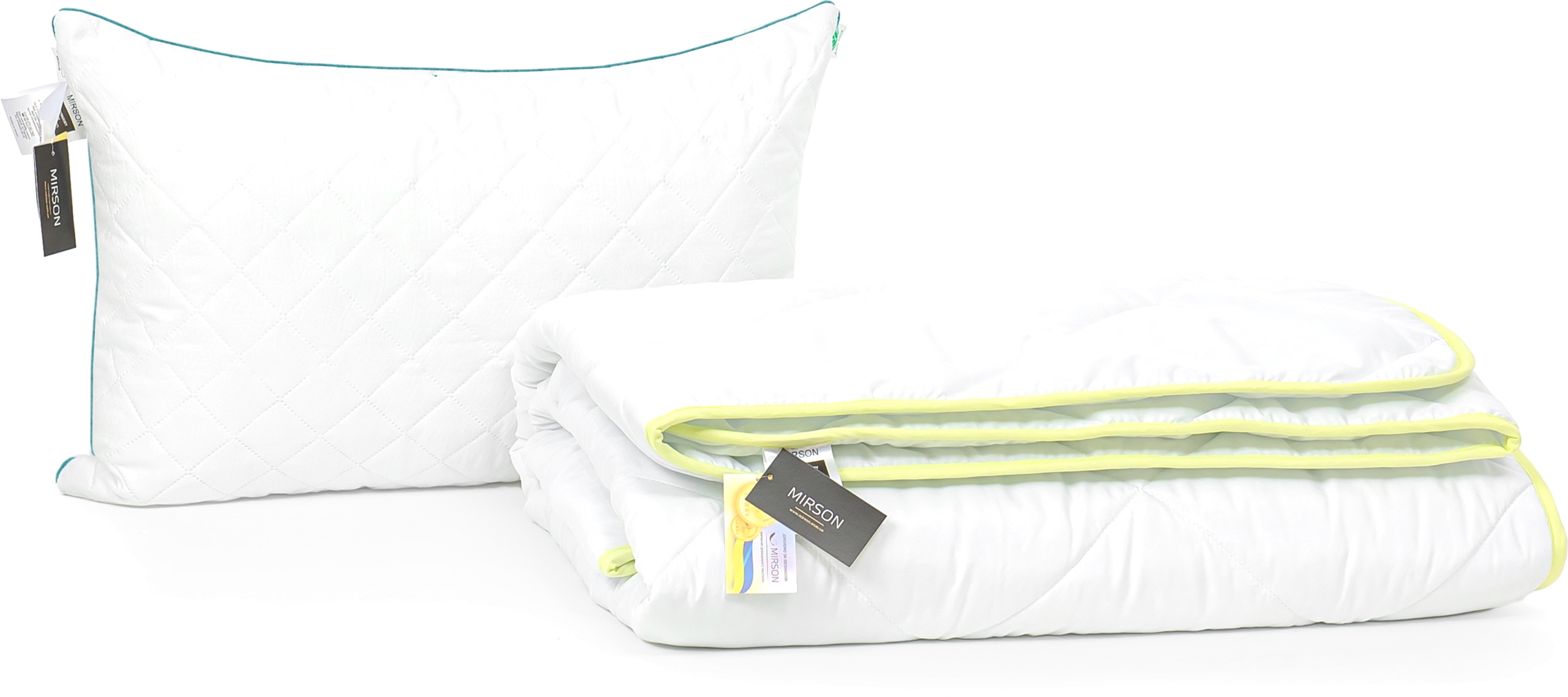 

Набор антиаллергенный MirSon Eco-Soft Деми Eco Line №2413 одеяло 220х240 см + 2 подушки 50х70 средние