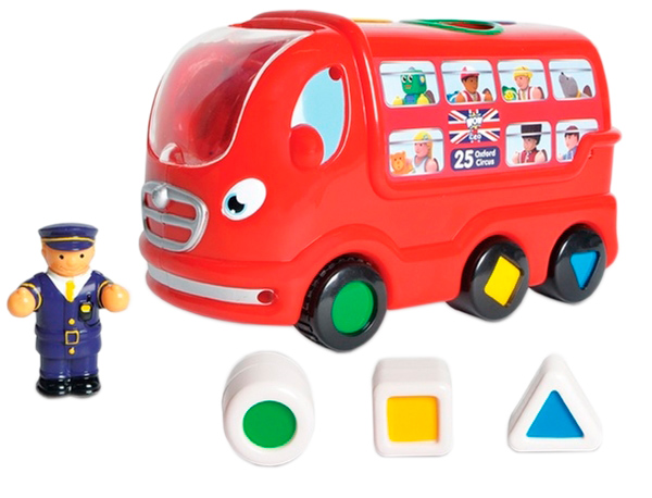 

Игрушка инерционная Wow Toys Лондонский автобус Лео (10720)