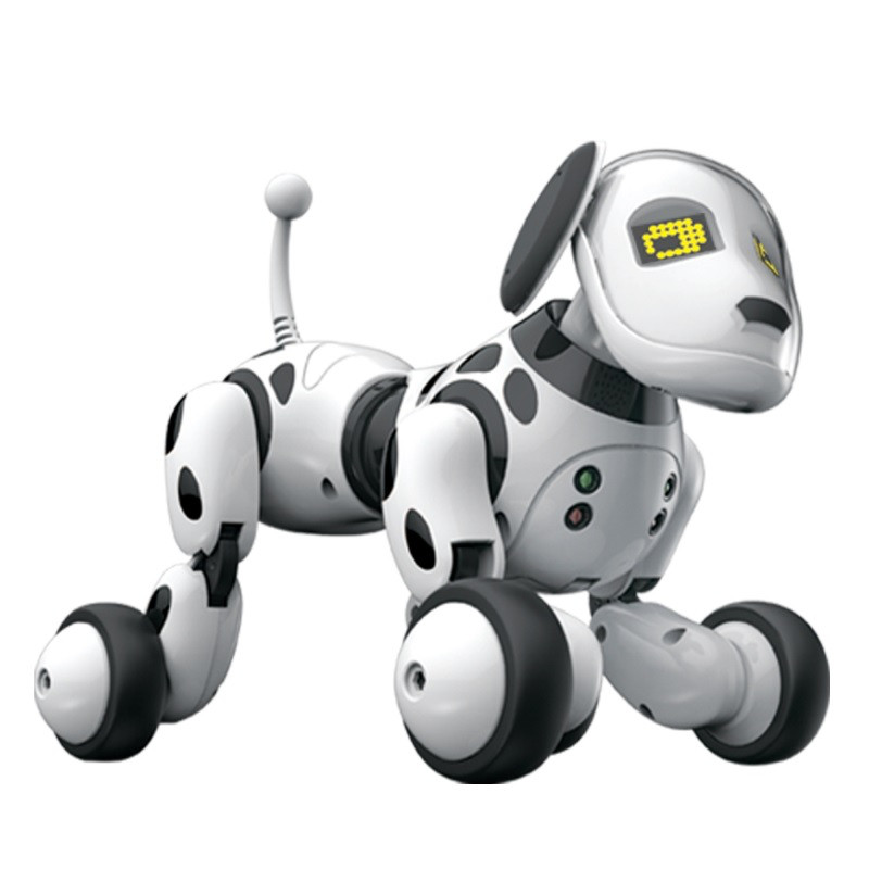 

Робот-собака на р/у интерактивная игрушка DIMEI Robot Dog Бело-Черный (882ТО7)