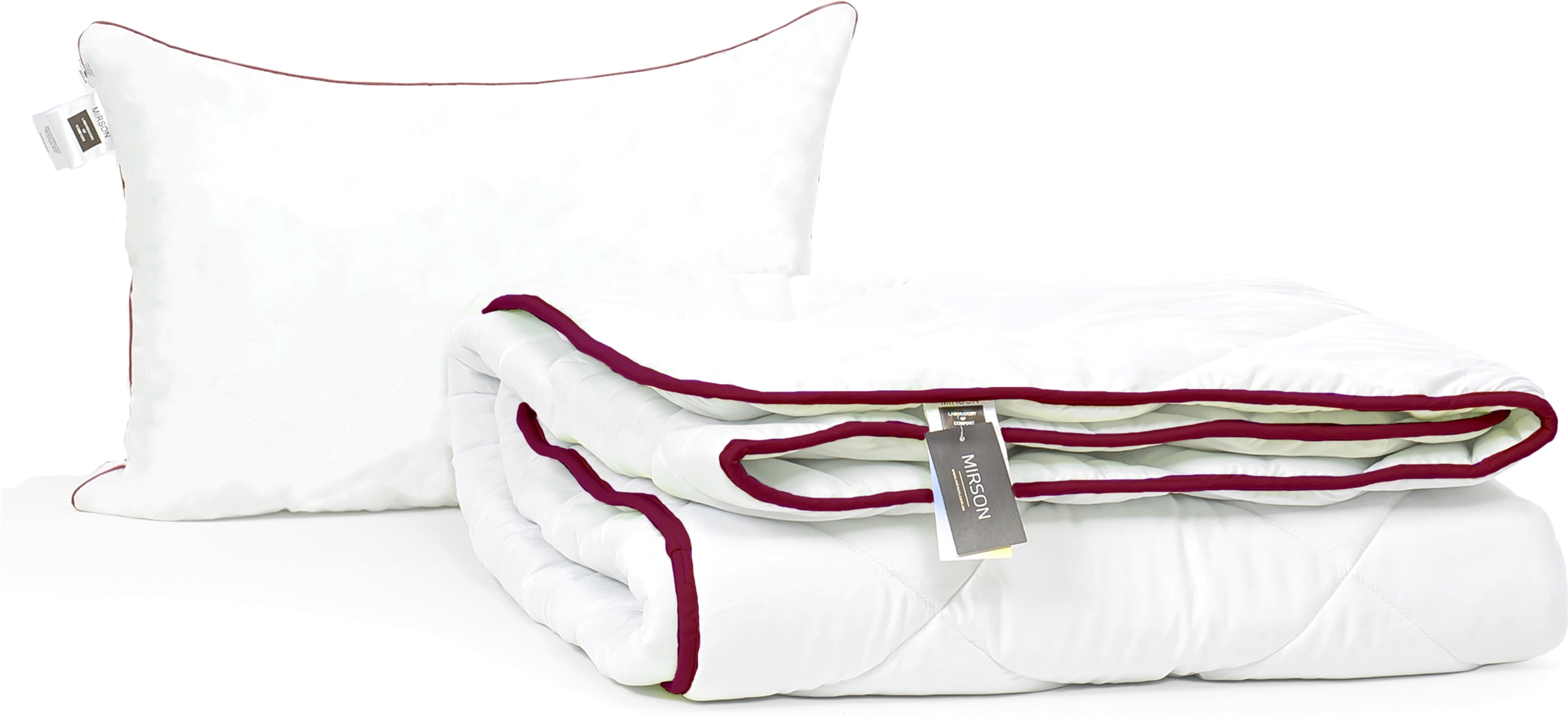 

Набор антиаллергенный MirSon Eco-Soft Зима Deluxe №2491 одеяло 200х220 см + 2 подушки 50х70 средние