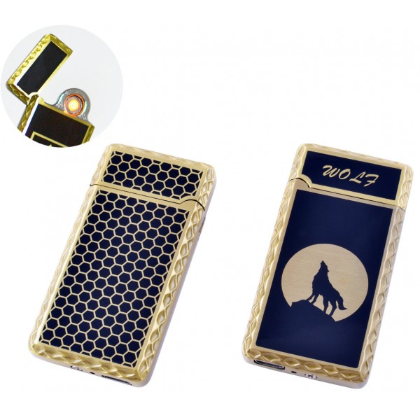 

USB зажигалка Волк (Спираль накаливания) №HL-140-2