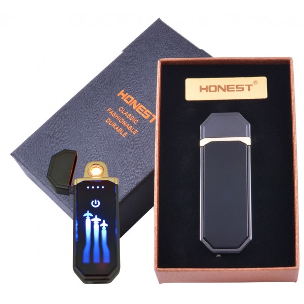 

USB зажигалка в подарочной коробке Honest (Спираль накаливания) №HL-98-2