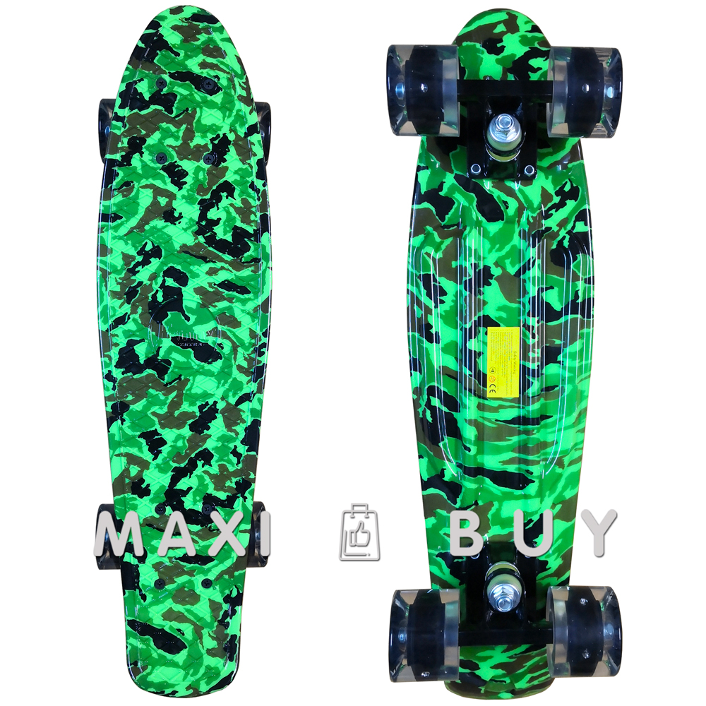 

Скейт пенни борд SkateX Penny Maxxtro Khaki 22"