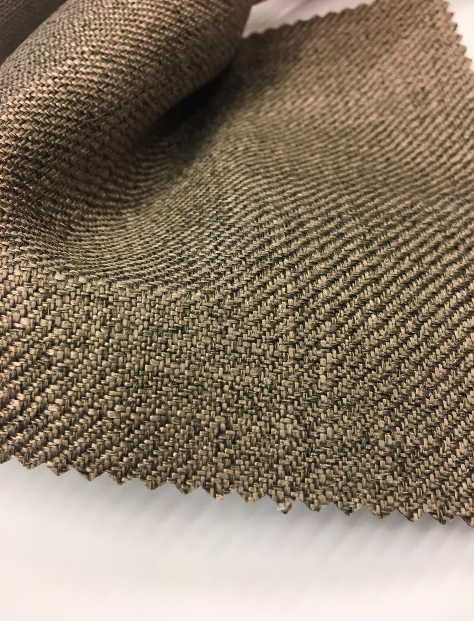 

Комплект штор NoVa_Curtains Lint Pinecone 140х270 см 2 шт Кофе с молоком