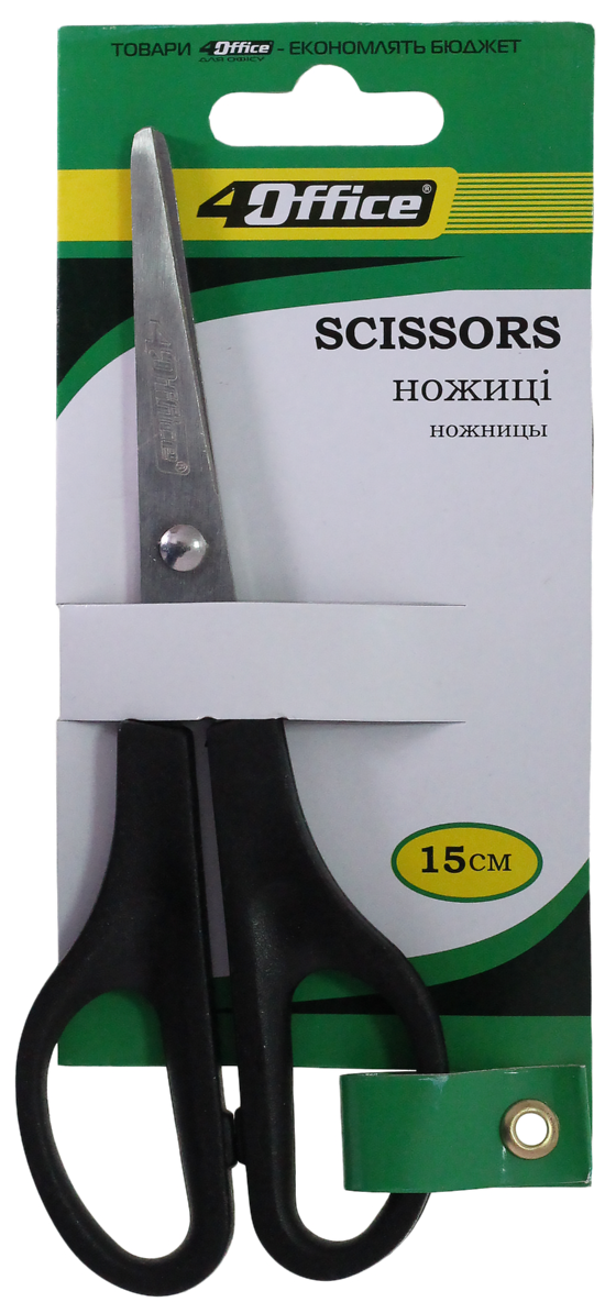

Упаковка ножниц офисных 4Office Универсальные 15 см 12 шт (14820071014194)