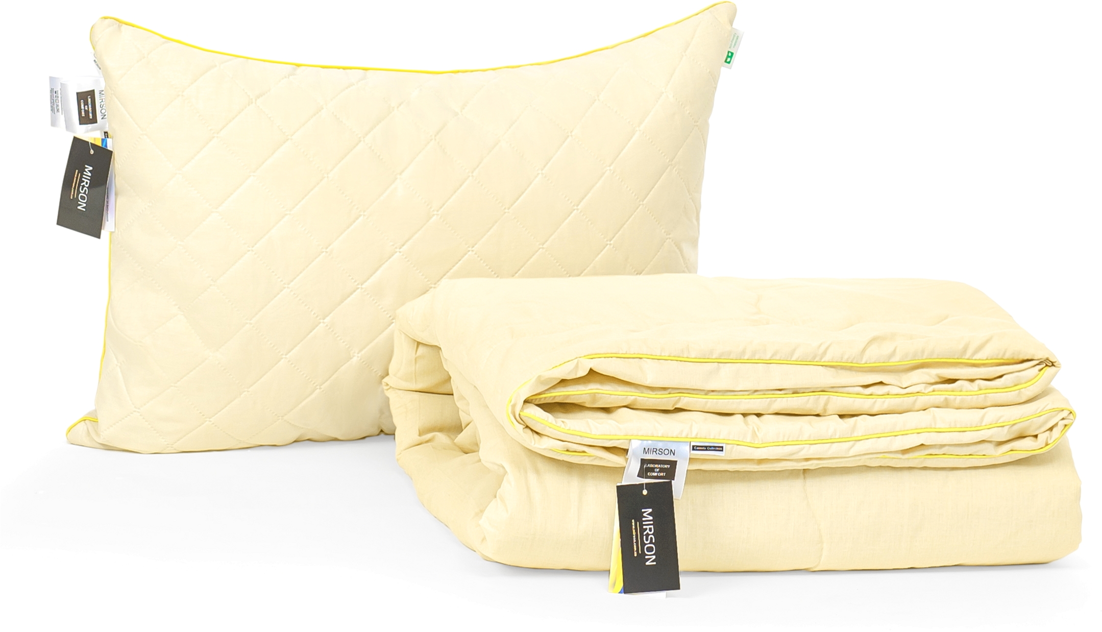 

Набор антиаллергенный MirSon Eco-Soft Лето Carmela №2523 одеяло 140х205 см + подушка 50х70 мягкая