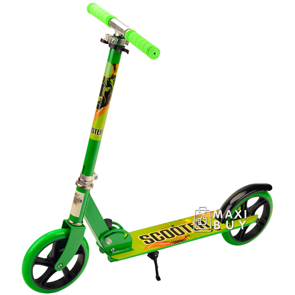 

Самокат двухколесный ScooteX Scooter City Rider зеленый