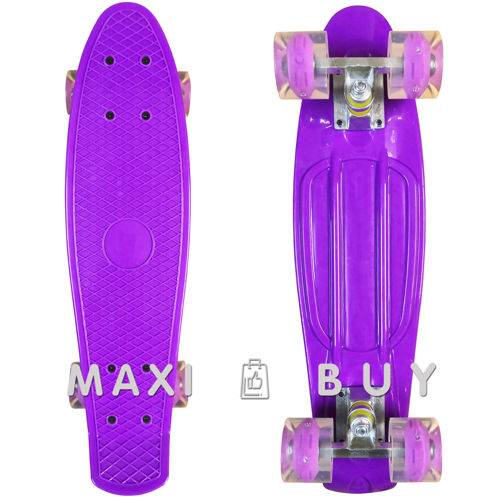 

Скейт пенни борд SkateX Penny MultiColor сливовый 22"