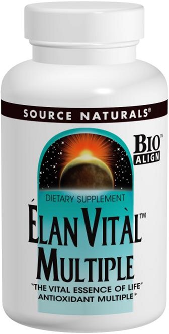 

Мультивитамины Source Naturals Elan Vital Multiple 60 таблеток (21078000594)