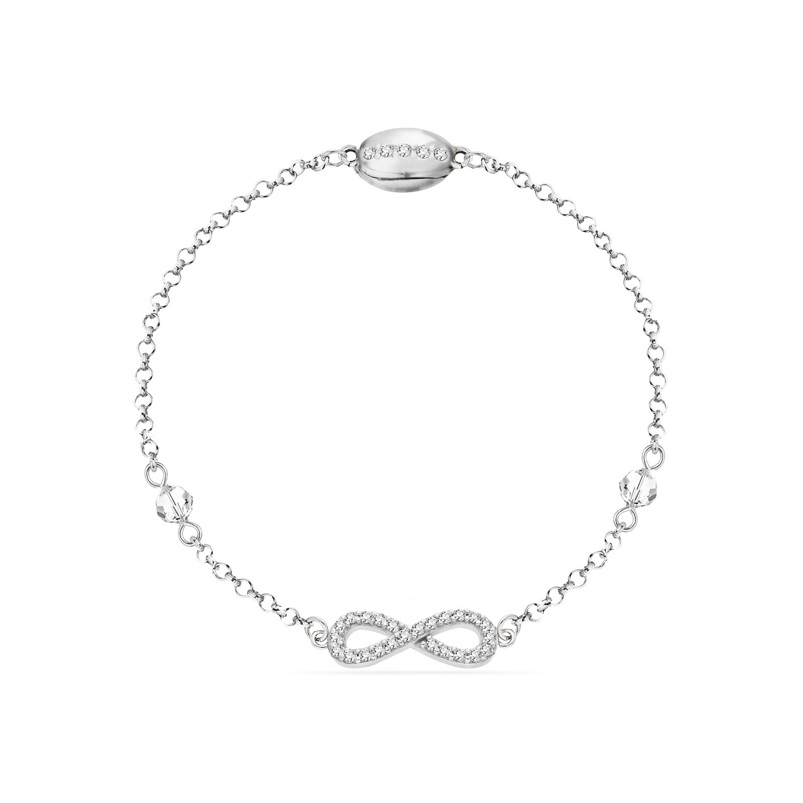 

Серебряный браслет-конструктор SPARK MIX and MATCH модели BMM31024M