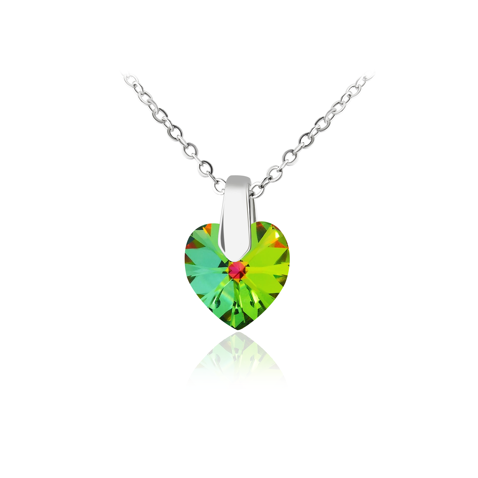 

Кулон KOBI Heart Small со Swarovski 9x10 мм модели 7430-2259-56-32