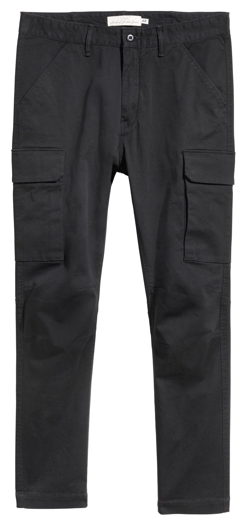 

Брюки H&M 4672977RP21 33 Черные