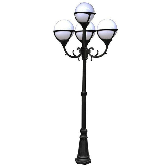 

Парковый светильник Arte Lamp A1497Pa-4Bk Monaco