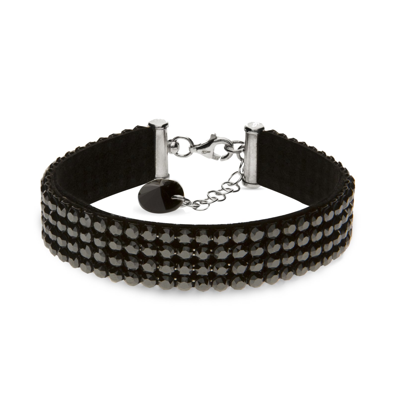 

Замшевый браслет SPARK Stripe Grande со Swarovski модели BTMESH4CZJ