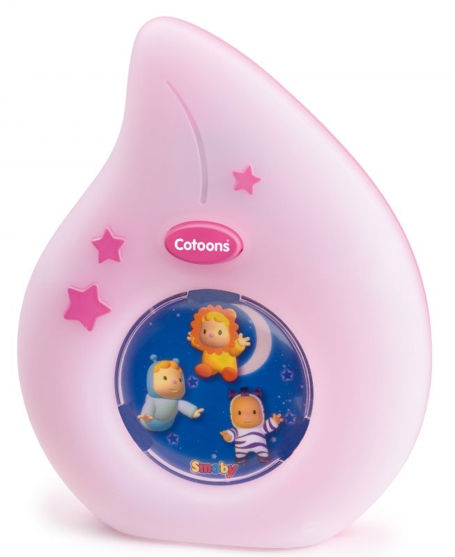 

Ночник Smoby Toys Cotoons Спокойной ночи розовый (110101)