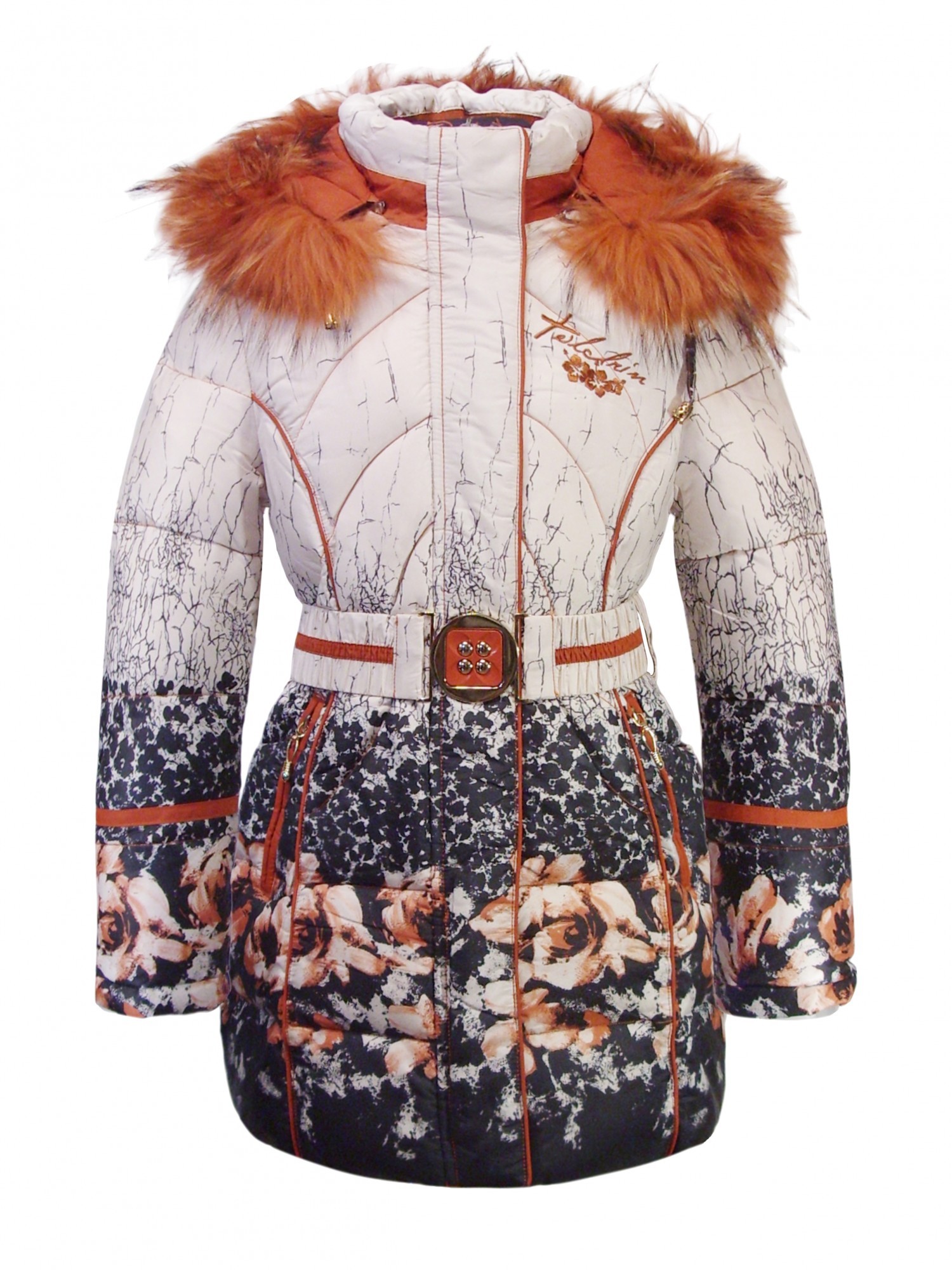 

Пальто зимнее Bilemi 715290 146 см Терракотовый