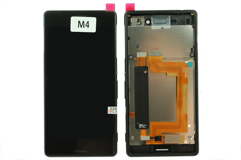 

Дисплей + сенсор (модуль) Power для Sony E2312 Xperia M4 Aqua /E2333/E2363 черный +рамка