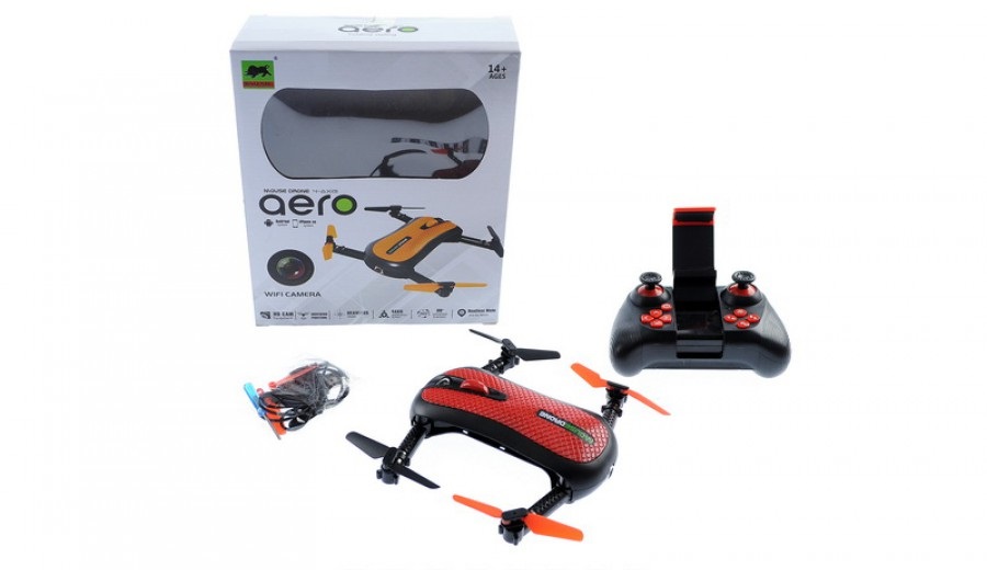 

Квадрокоптер Mouse Drone с камерой, HC652W