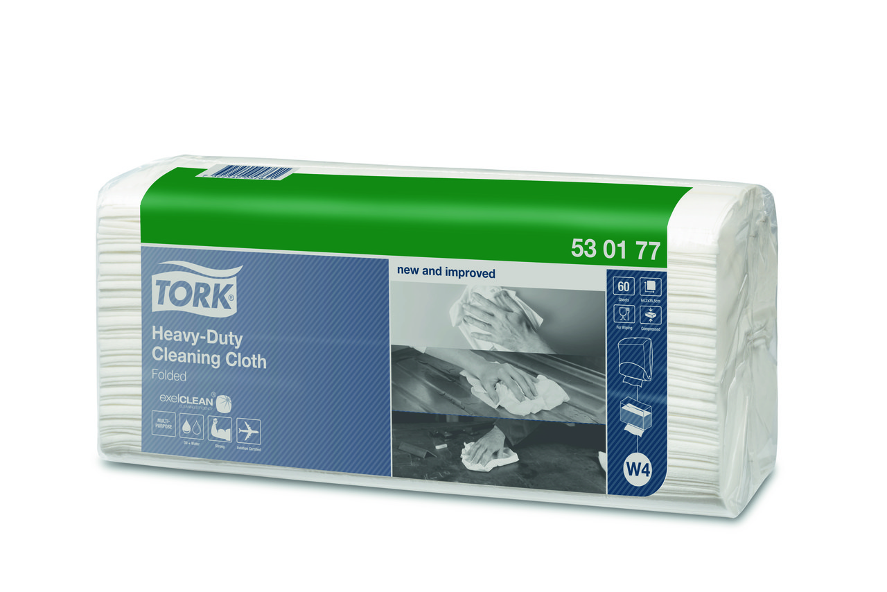 

Протирочный нетканый материал Tork в салфетках, повышенной прочности 530177