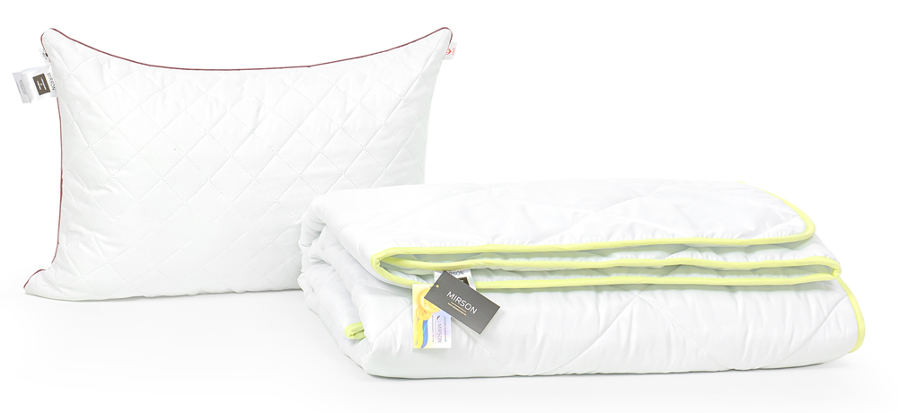 

Набор с бамбуковым волокном MirSon Eco Silver Деми №3275 Одеяло 140х205 + подушка 50х70 средняя