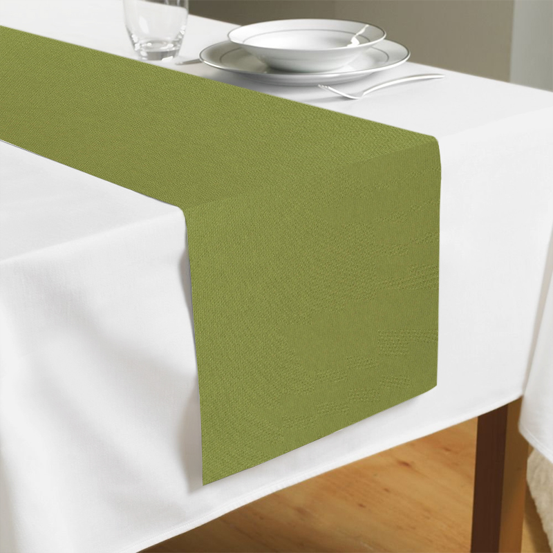 

Дорожка на стол (раннер) Time Textile Kanzas Olive Зеленый TT129357-r 40x280