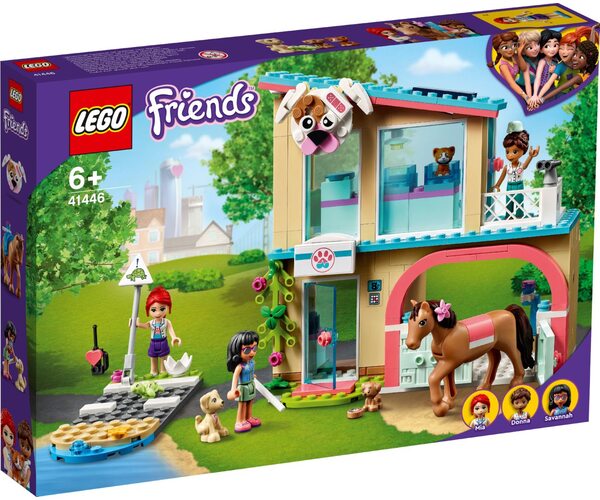 

Конструктор LEGO Friends Ветеринарная клиника Хартлейк Сити (41446)