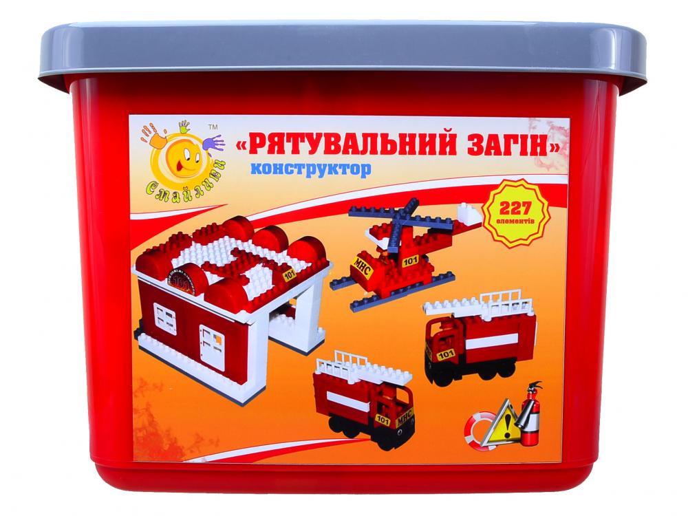 

Конструктор Спасательный Отряд 227 Деталей