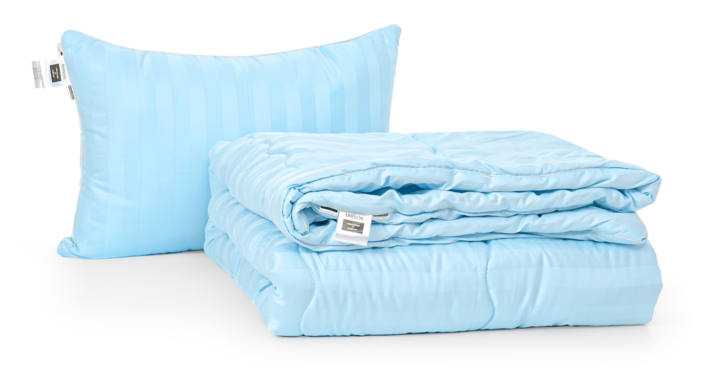 

Набор с бамбуковым волокном MirSon Hand Made Valentino Деми №3387 Одеяло 155х215 + подушка 50х70 упругая