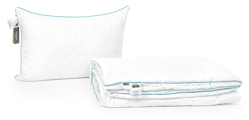 

Набор с шелковым волокном MirSon Лето Eco Hand Made №3465 Одеяло 155х215 + подушка 50x70 упругая