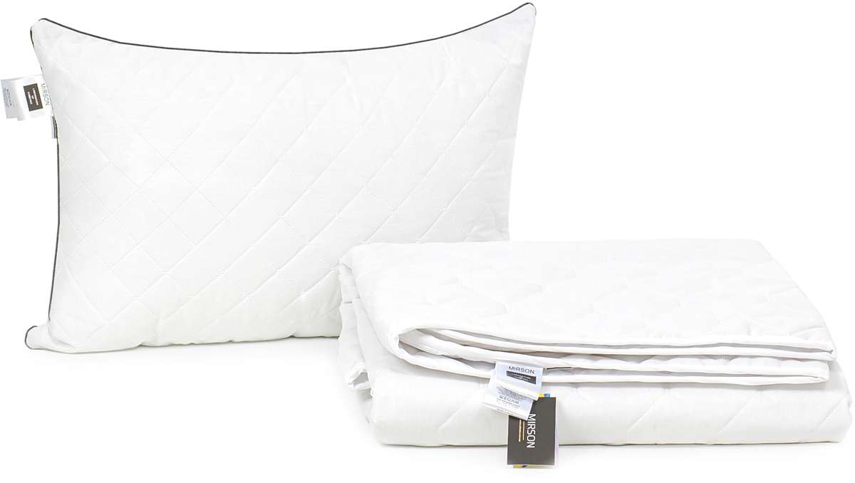 

Набор антиаллергенный MirSon Тенсель Modal Зима Silver Bianco №2795 одеяло 172х205 + 2 подушки 50х70 средние