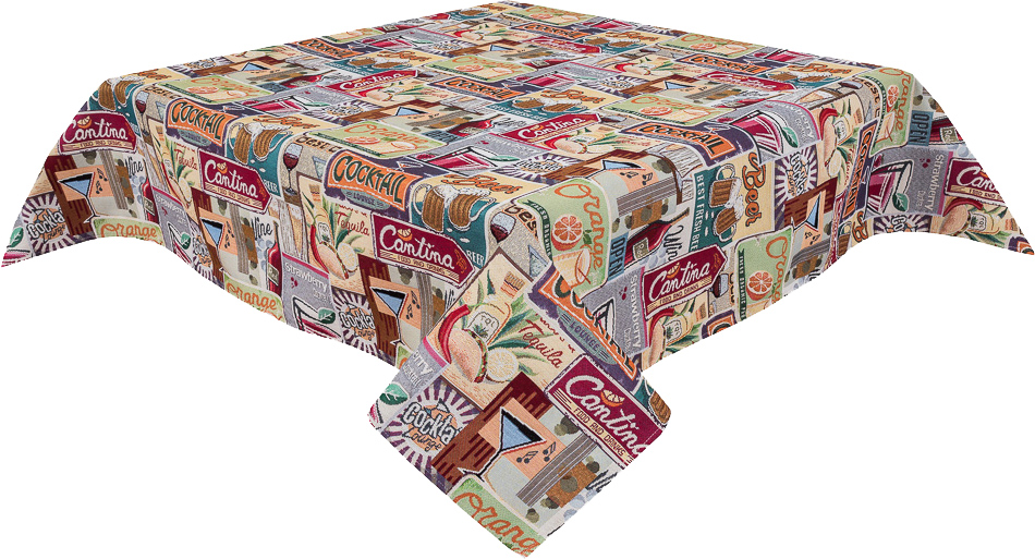 

Скатерть гобеленовая Limaso EDEN880B-260 137x260 см