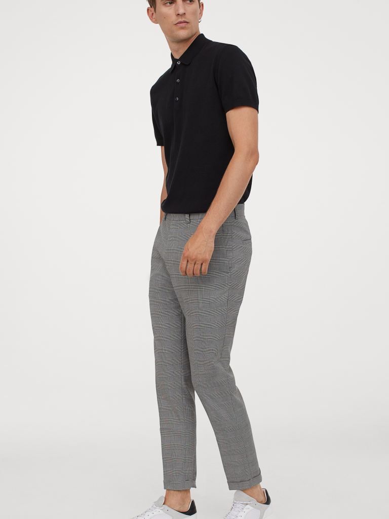 

Брюки H&M 060817972 54 Серые с черным