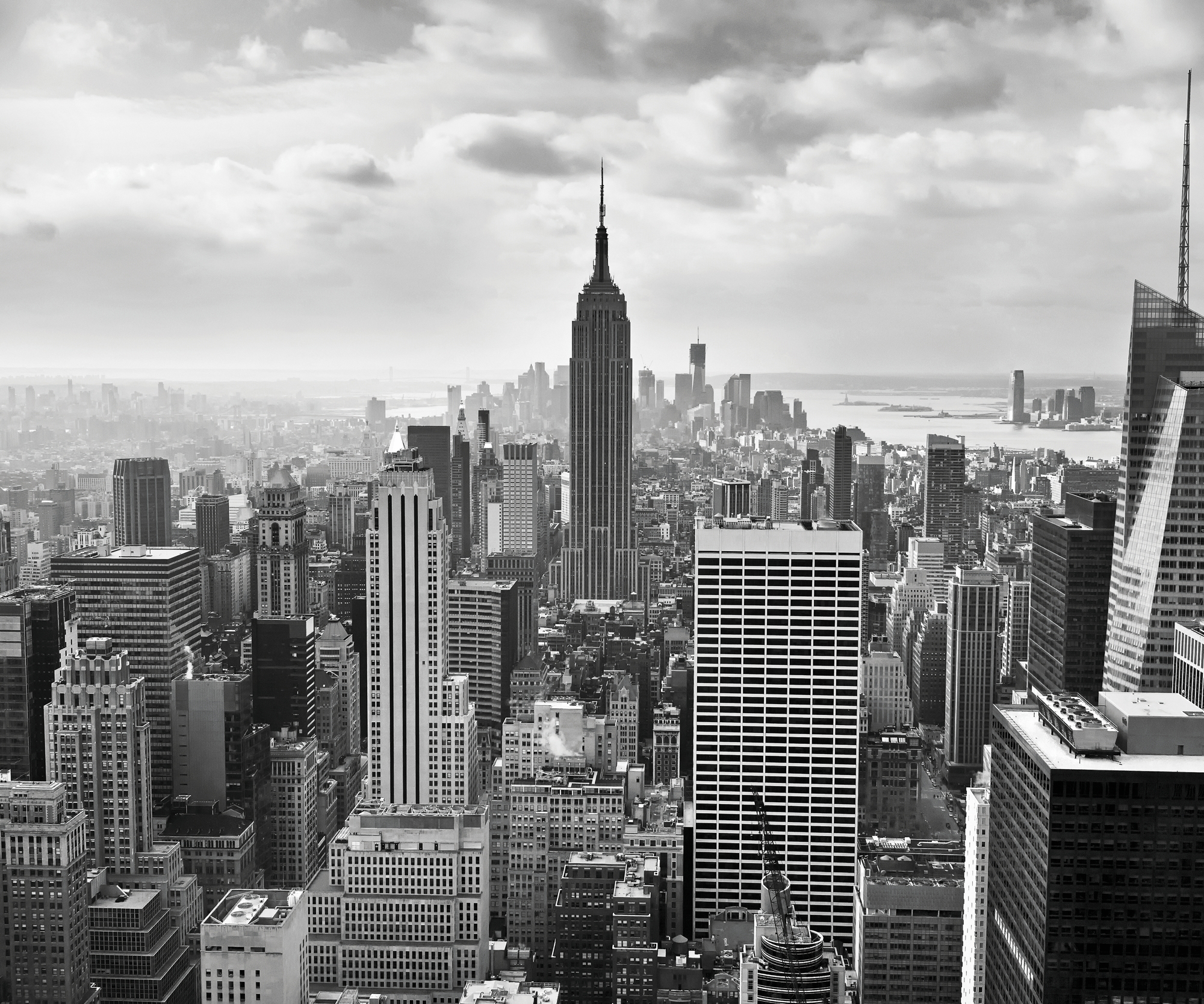 

Фотообои бумажные Komar NYC Black&White (Нью-Йорк черно-белый) 368х254 см (8-323)