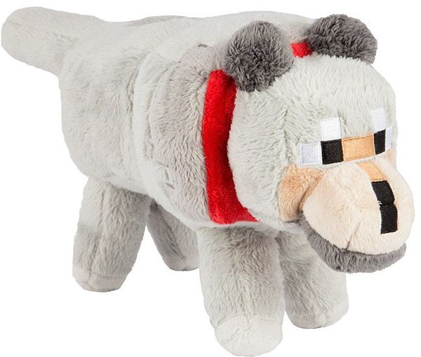 

Плюшевая фигурка JINX Minecraft - Wolf Plush, 15" Grey