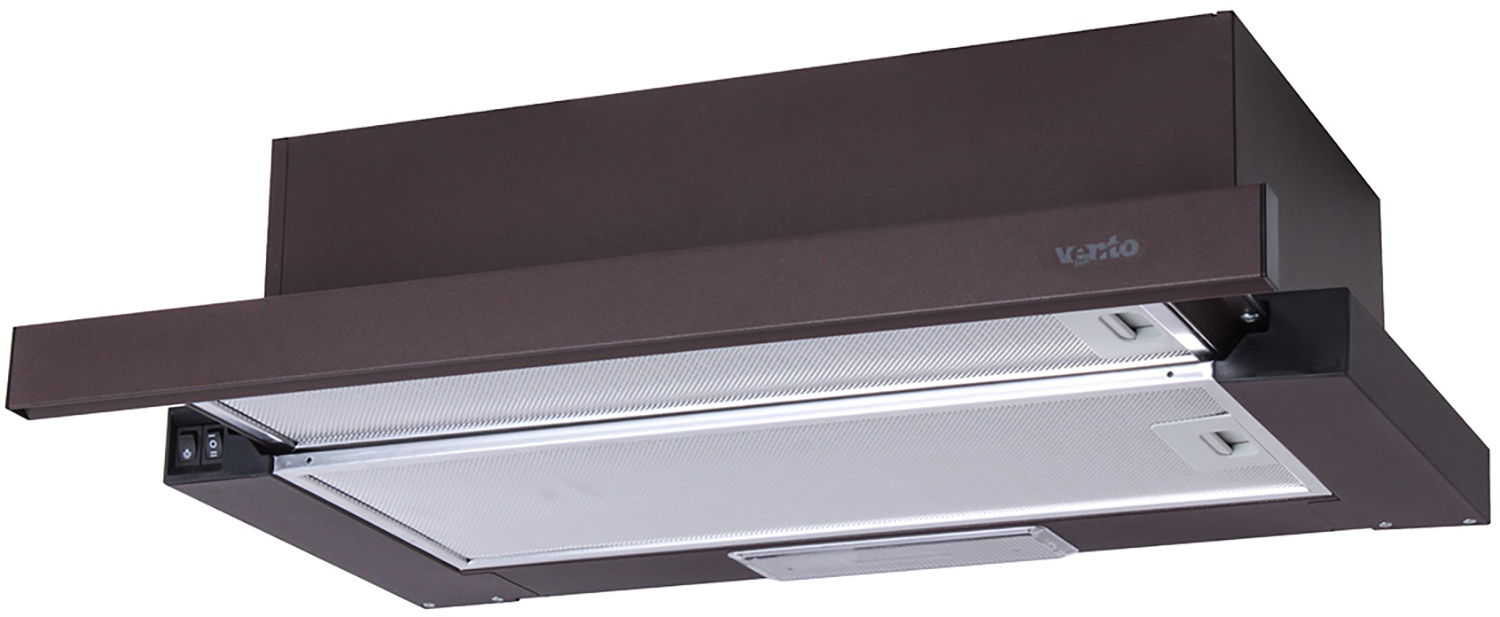 

Вытяжка VENTOLUX GARDA 60 BR (700) SLIM