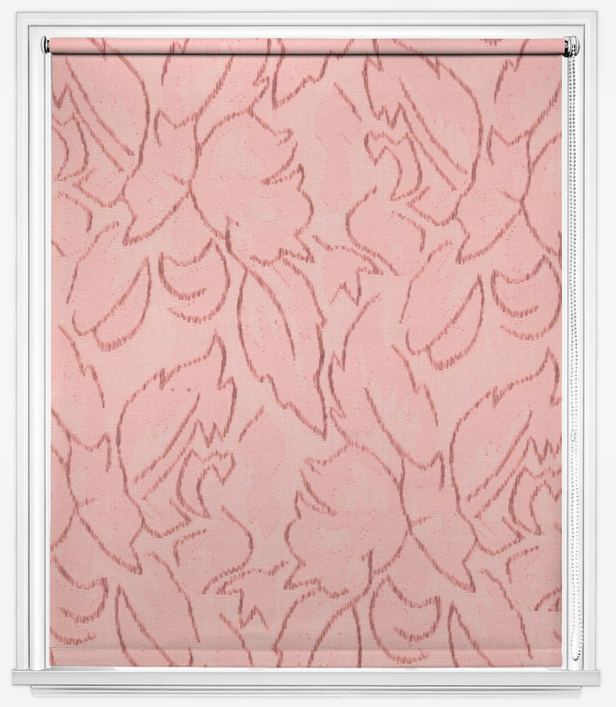 

Тканевые ролеты JST Roller Shades 132 120*160 см розовый