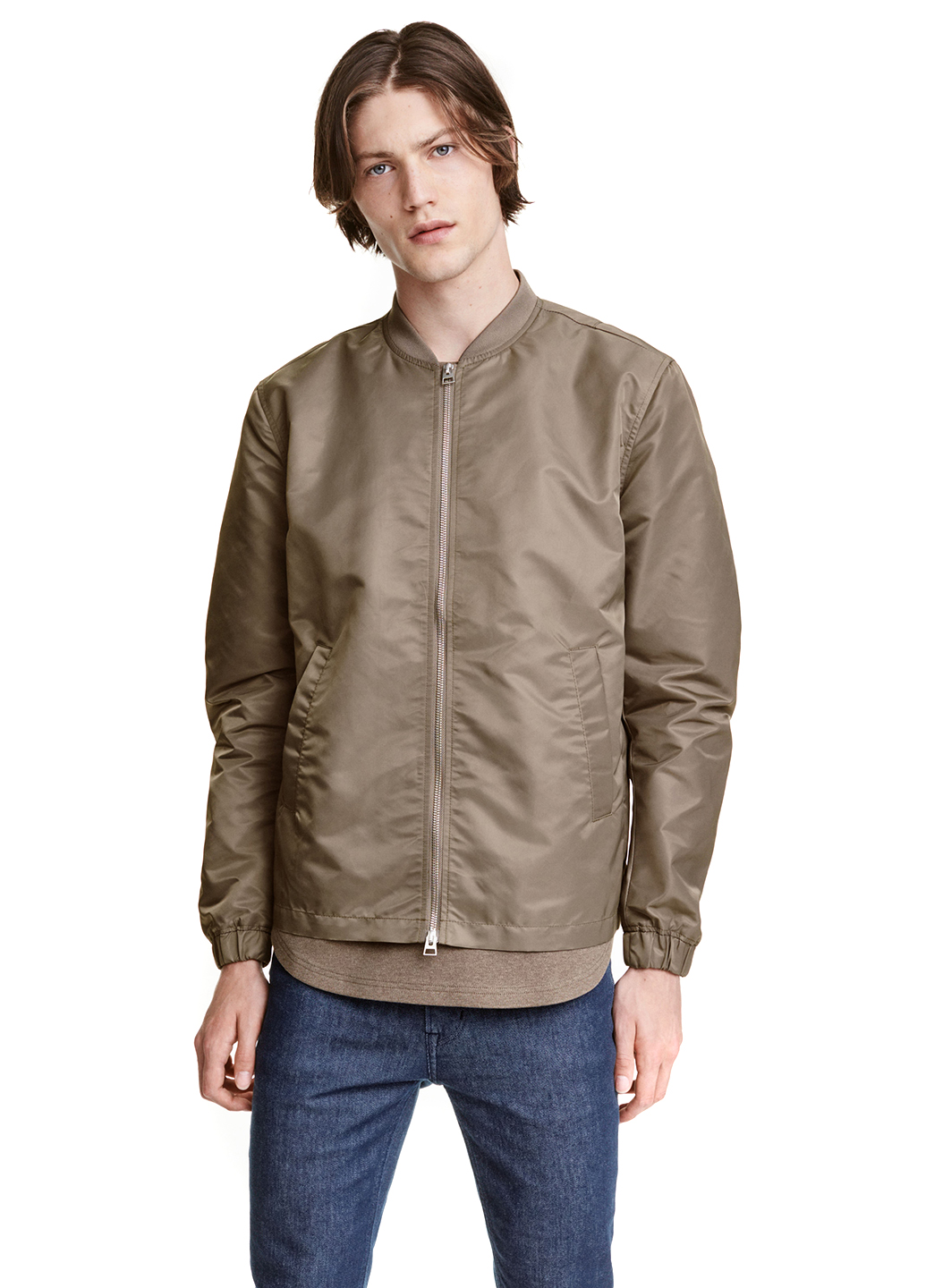 

Бомбер H&M  Хаки 0419551_04, Бомбер H&M XS Хаки 0419551_04