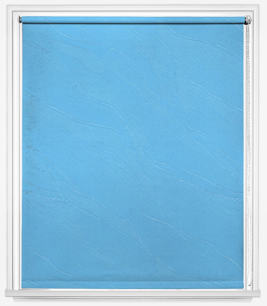 

Тканевые ролеты JST Roller Shades 056 100*150 см голубой
