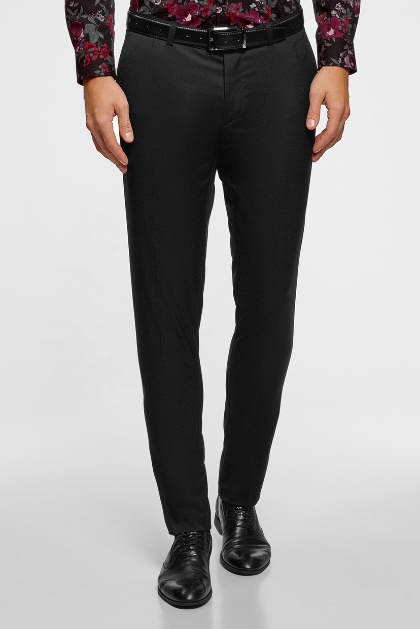 

Мужские черные брюки Oodji -182 2L210249M/48768N/2900O, Мужские черные брюки Oodji 40-182 2L210249M/48768N/2900O