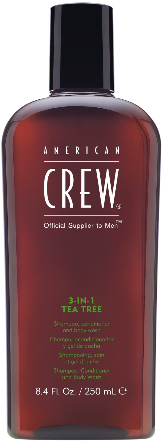 Средство по уходу за волосами и телом American Crew Classic 3-в-1 Чайное дерево 250 мл (669316223079)
