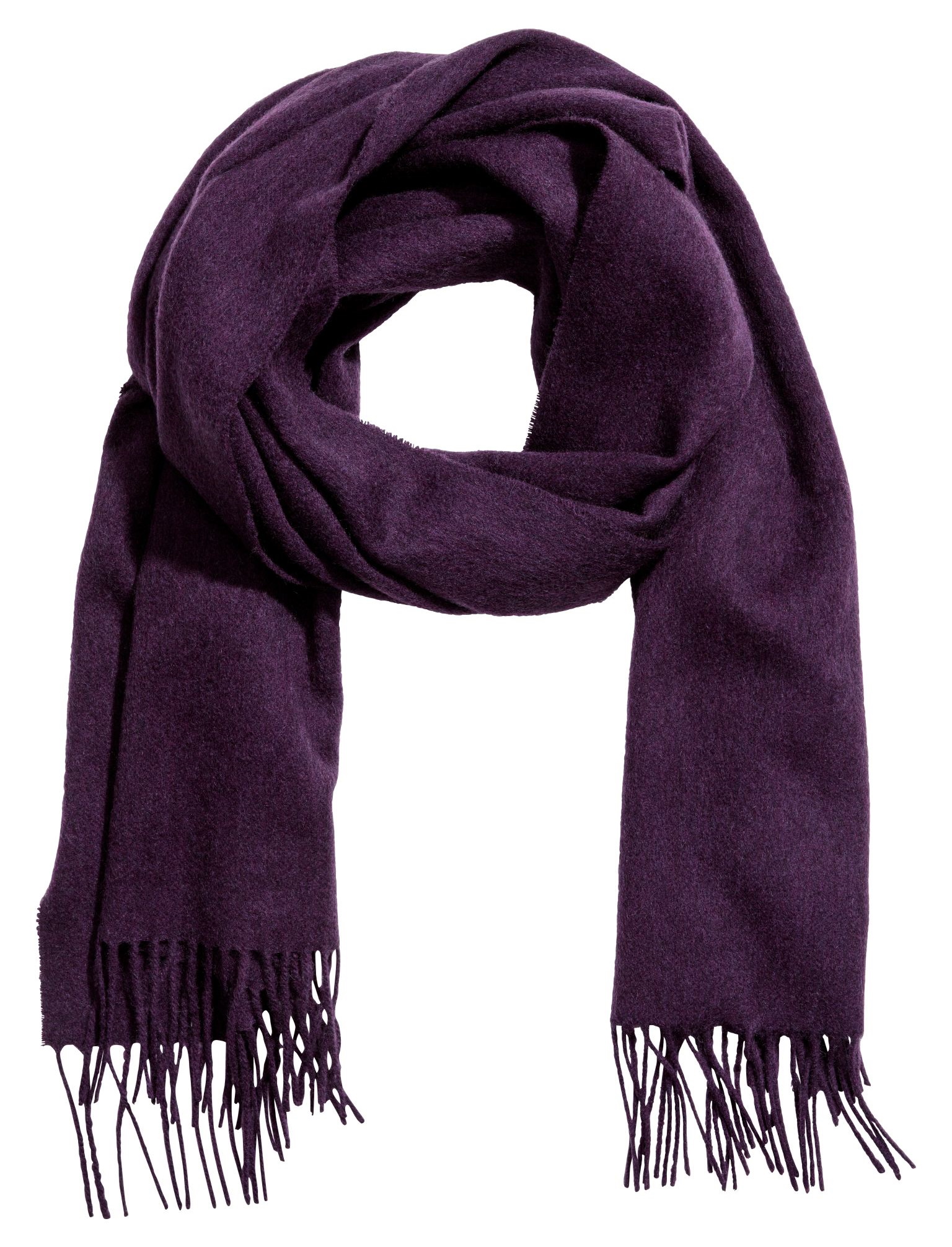 

Шарф H&M 3010-3510986 50x180 Темно-фиолетовый
