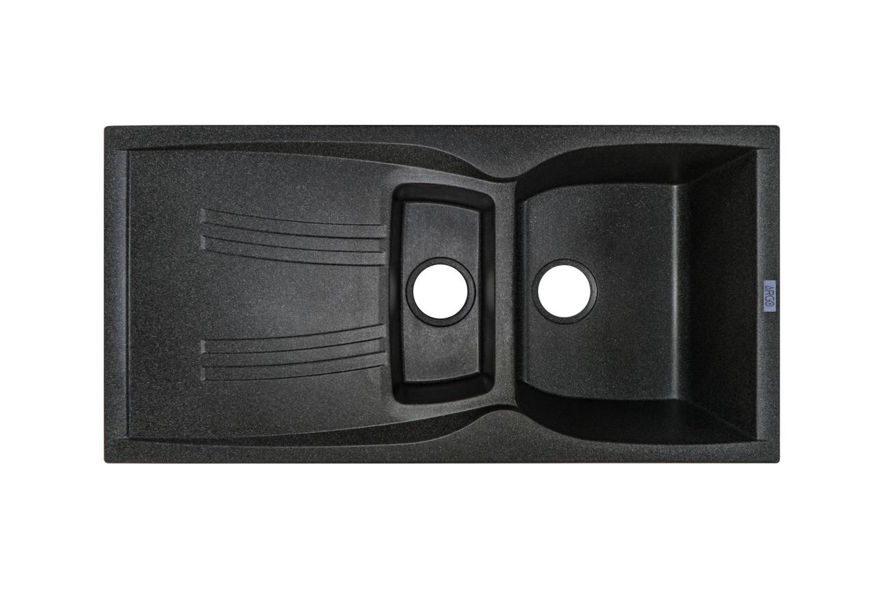 

Гранитная кухонная мойка Argo MEDIO PLUS (99*50) (13 различных цветов)