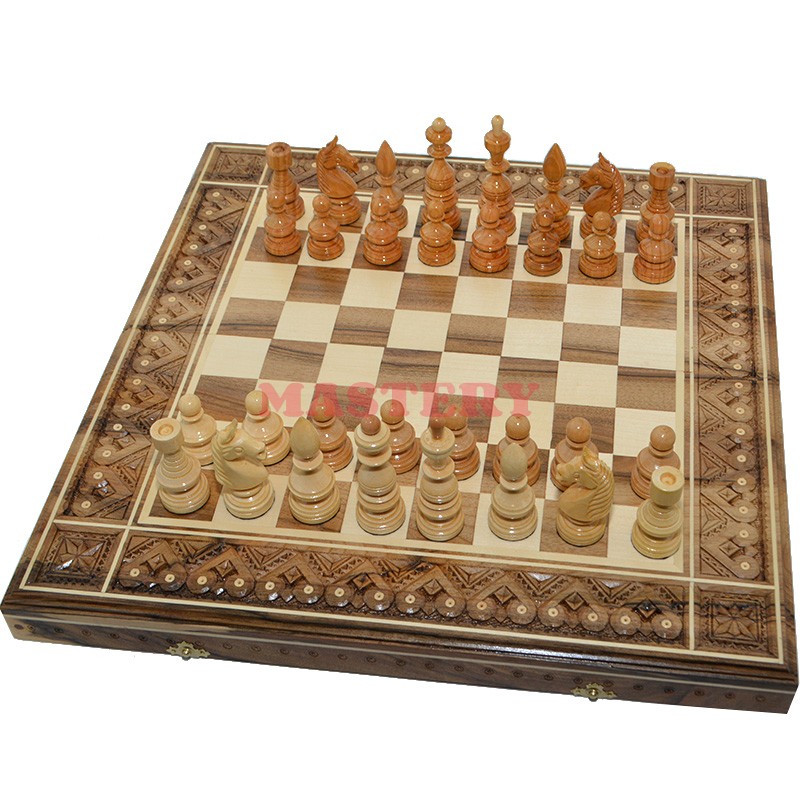 

Шахматы 3 в 1. 50х50 см 30164