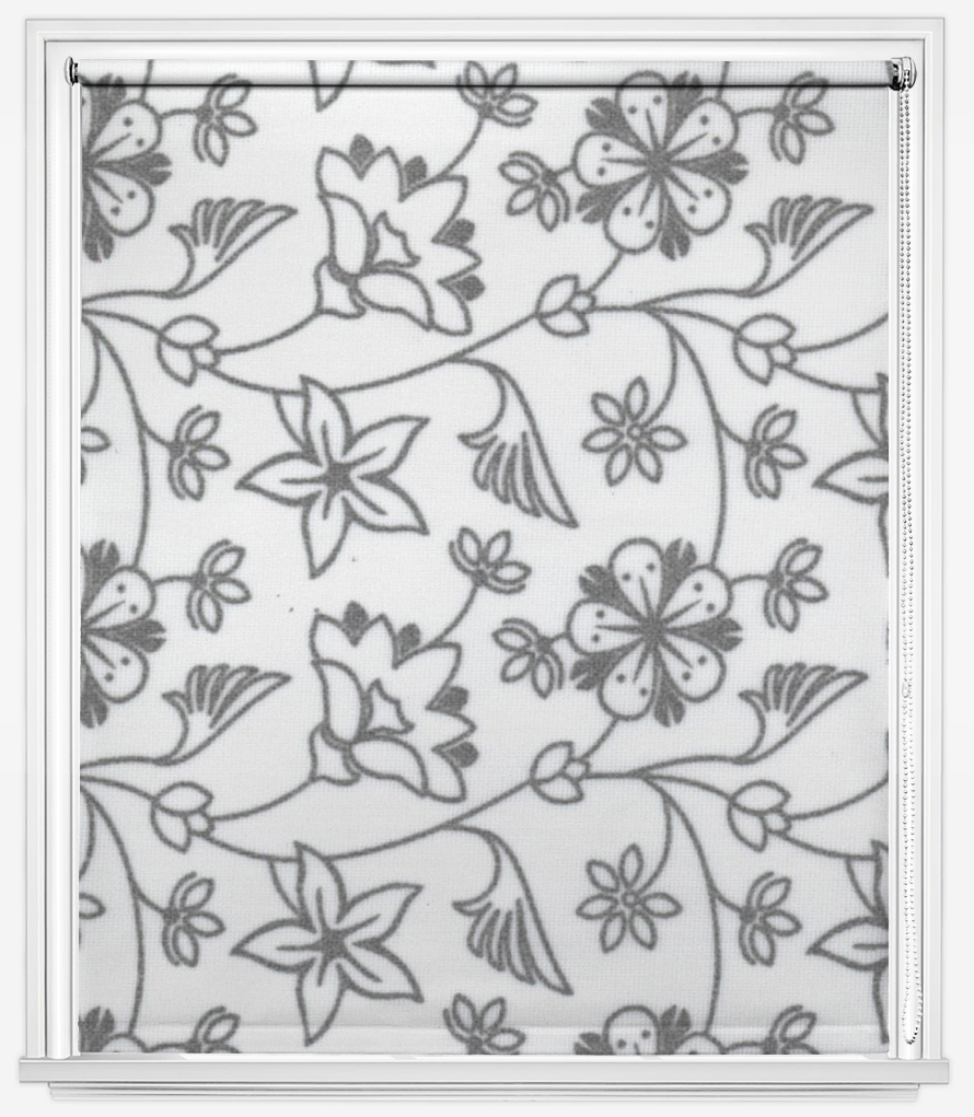

Тканевые ролеты JST Roller Shades 136 110*200 см белый