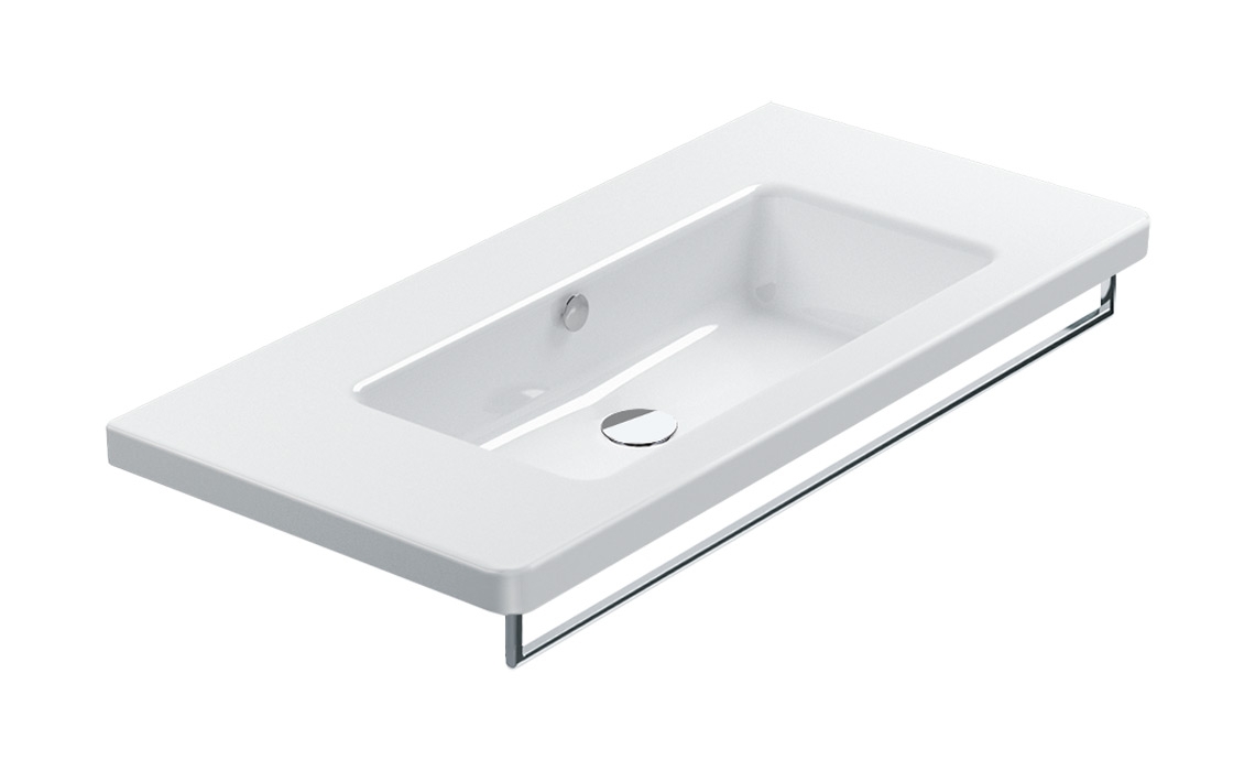 

Раковина Catalano New Light 1100LI00 100x48 без отверстия под смеситель Белая (2400000242)