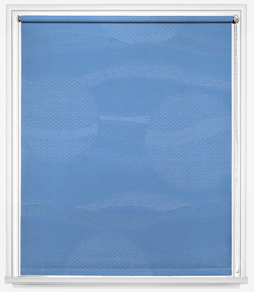 

Тканевые ролеты JST Roller Shades 102 50*180 см голубой